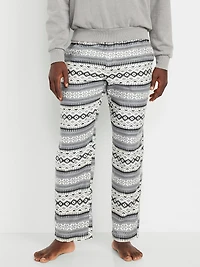 Printed Flannel Pajama Pants for Men