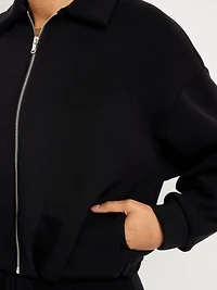 Bounce Fleece Bomber Jacket