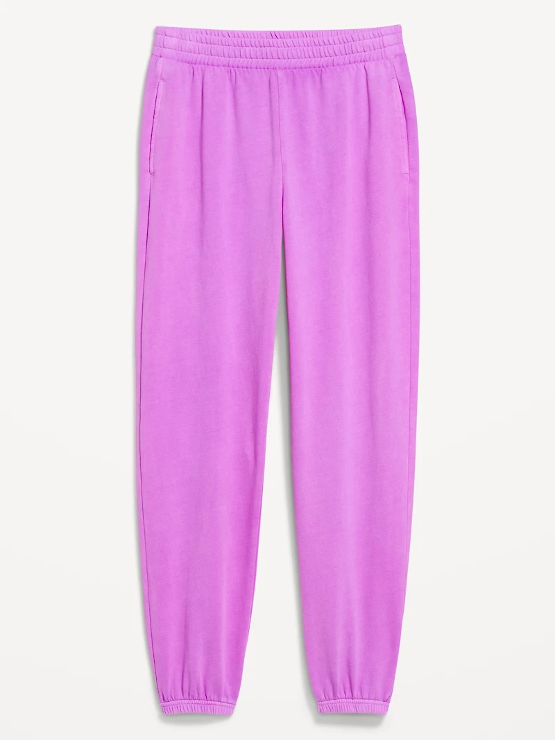 High-Waisted Fleece Jogger