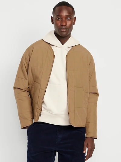 Water-Resistant Quilted Liner Jacket