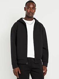 Bounce Fleece Oversized Full-Zip Hoodie