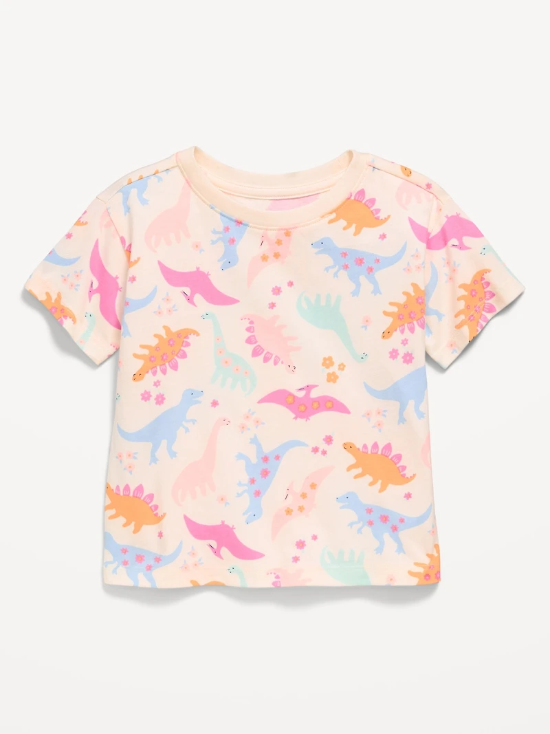 Printed Short-Sleeve T-Shirt for Toddler Girls