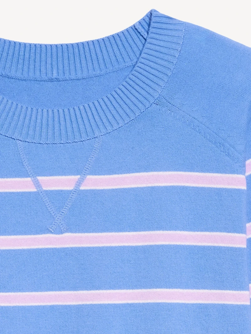 SoSoft Cropped Crew-Neck Sweater