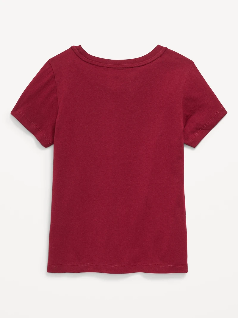 College Graphic T-Shirt for Girls