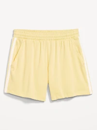 High-Waisted Pull-On Shorts - 5-inch inseam