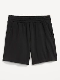 High-Waisted Relaxed Shorts - 5-inch inseam