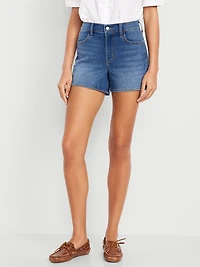 High-Waisted Wow Jean Shorts - 4-inch inseam