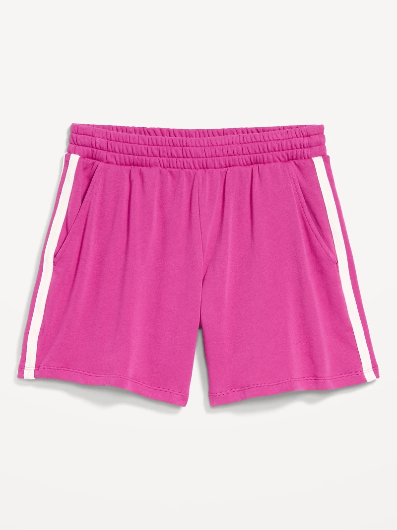 High-Waisted Pull-On Shorts - 5-inch inseam