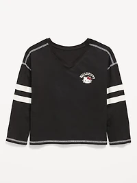 Hello Kitty® V-Neck Graphic T-Shirt for Girls