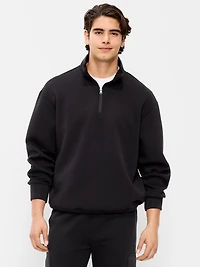 Bounce Fleece Oversized Quarter-Zip Pullover