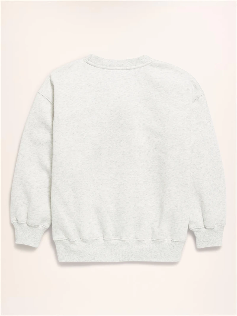 Old Navy x Disney Oversized Minnie Logo-Graphic Tunic Sweatshirt for Girls