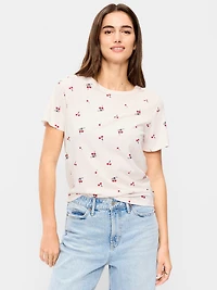 EveryWear Crew-Neck Printed T-Shirt