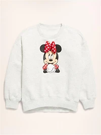 Old Navy x Disney Oversized Minnie Logo-Graphic Tunic Sweatshirt for Girls
