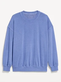 Oversized Crew-Neck Sweatshirt