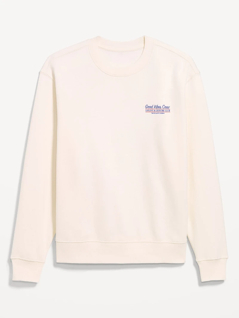 Oversized Graphic Rotation Sweatshirt