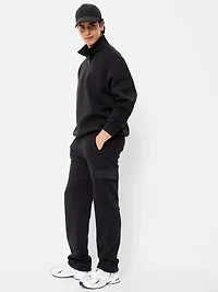 Bounce Fleece Oversized Quarter-Zip Pullover