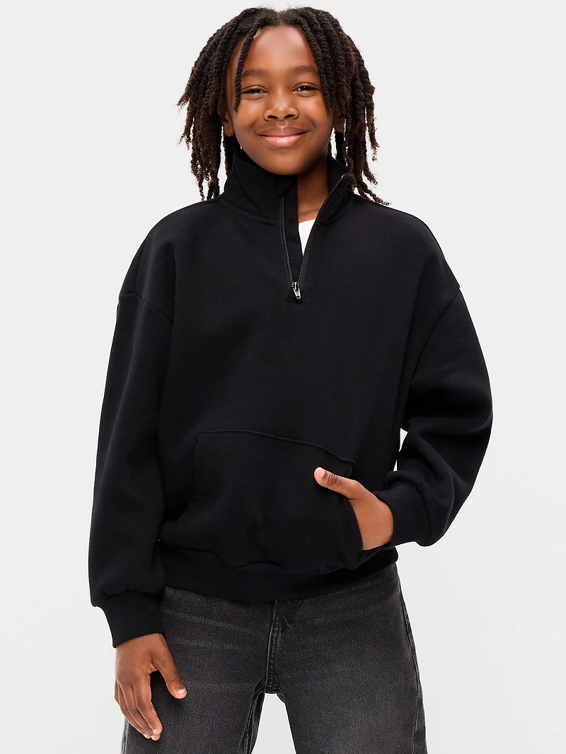 Favorite Fleece Oversized Quarter-Zip for Boys