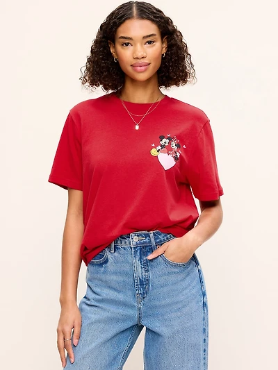 Old Navy x Disney Mickey Mouse & Minnie T-Shirt for Adults