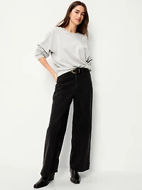 Oversized Raglan Sweatshirt