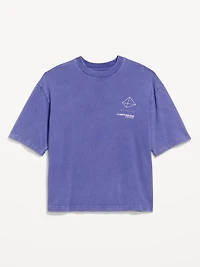 Heavyweight Graphic Cropped T-Shirt