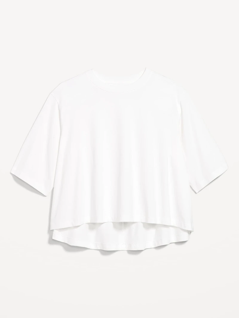 Short-Sleeve Trapeze T-Shirt