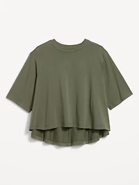 Short-Sleeve Trapeze T-Shirt