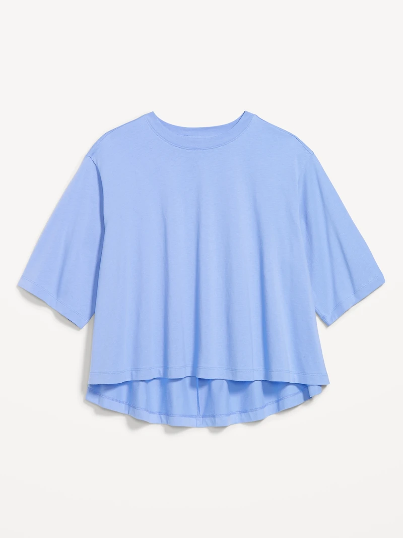 Short-Sleeve Trapeze T-Shirt
