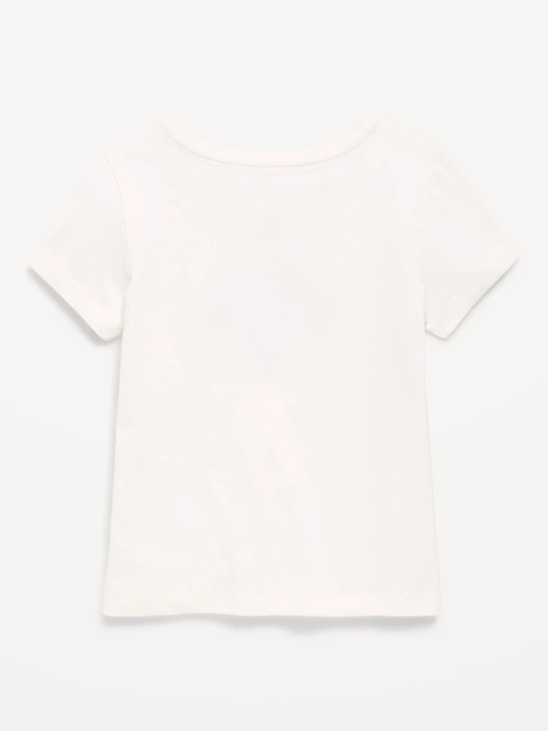 College Graphic T-Shirt for Girls