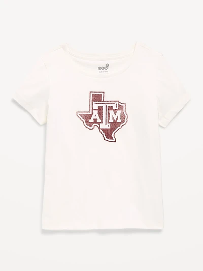 College Graphic T-Shirt for Girls
