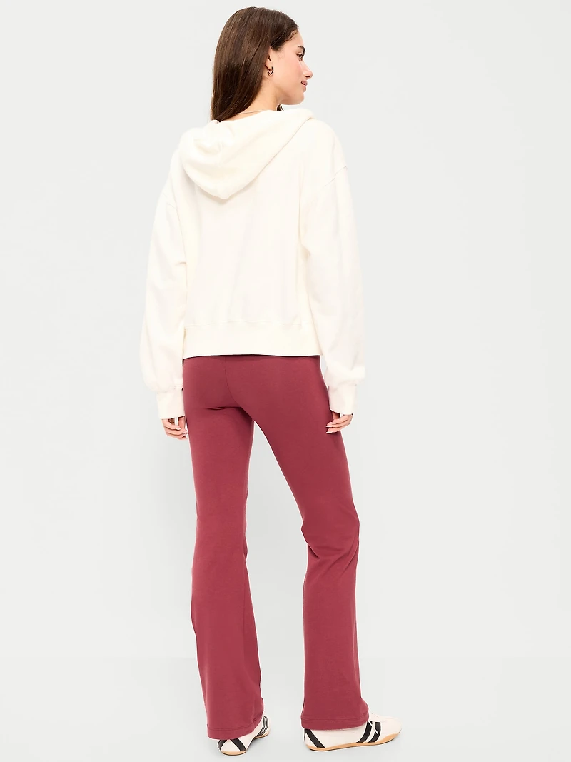 High-Waisted Fashion Flare Leggings