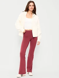 High-Waisted Fashion Flare Leggings