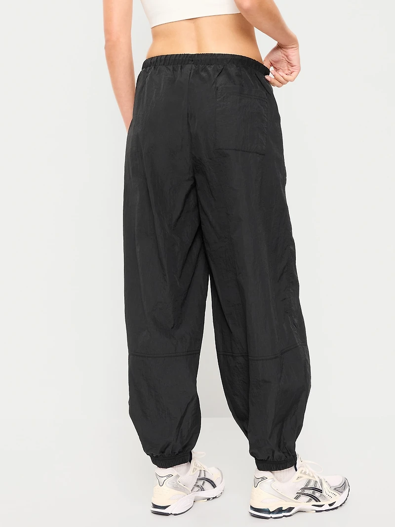 Pull-On Bubble Windbreaker Pants