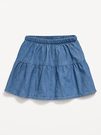 Jean Skort for Toddler Girls