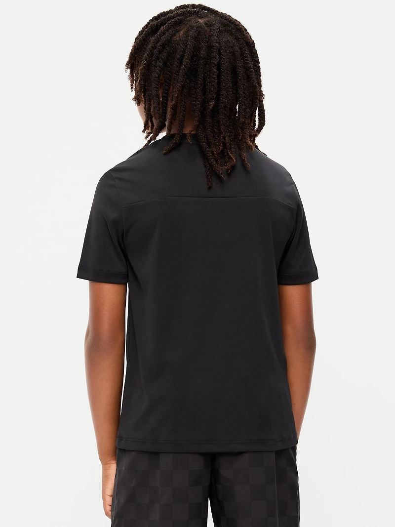 Short-Sleeve Go-Dry Cool Performance T-Shirt for Boys