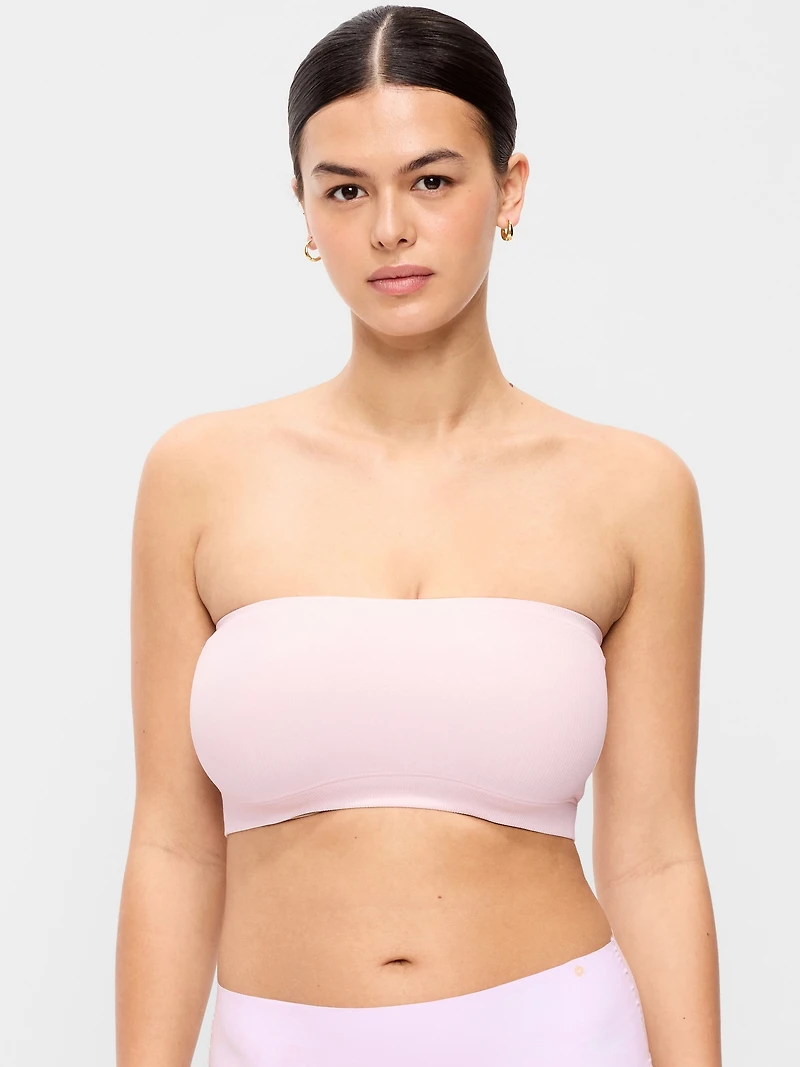 Seamless Ribbed Longline Bandeau