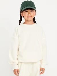 Long-Sleeve Microfleece Top for Girls