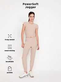 High-Waisted PowerSoft Pocket Joggers