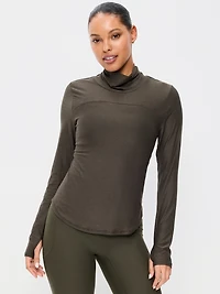 CloudMotion Funnel Neck Top