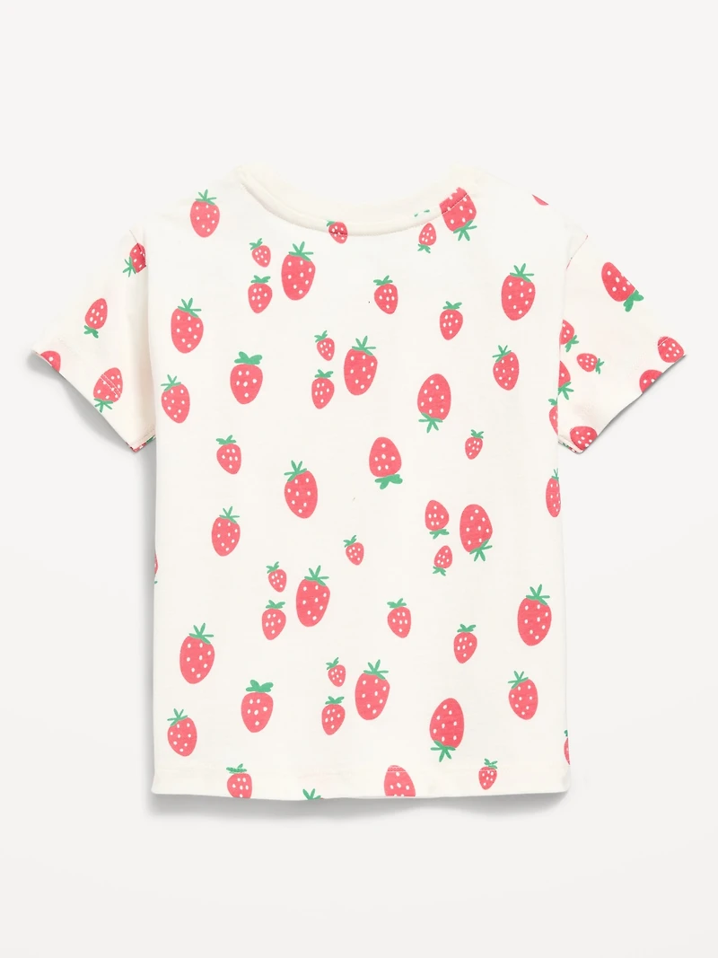 Printed Short-Sleeve T-Shirt for Toddler Girls