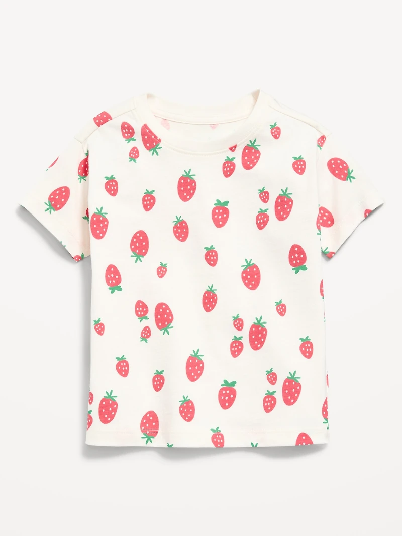 Printed Short-Sleeve T-Shirt for Toddler Girls