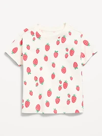 Printed Short-Sleeve T-Shirt for Toddler Girls