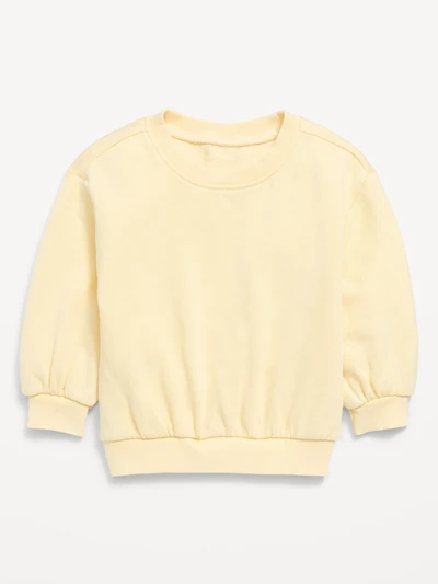 Crew-Neck Sweatshirt for Baby