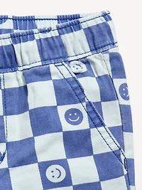 Pull-On Barrel-Leg Pants for Toddler Boys