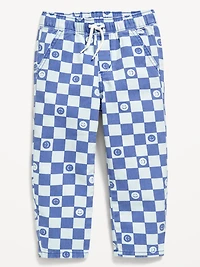 Pull-On Barrel-Leg Pants for Toddler Boys