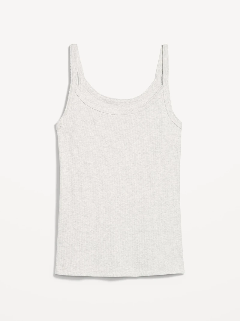 Rib-Knit Cami Tank Top