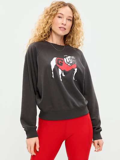 NCAA Crew-Neck Sweatshirt for Women