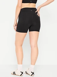High-Waisted PowerChill Biker Shorts - 5-inch inseam