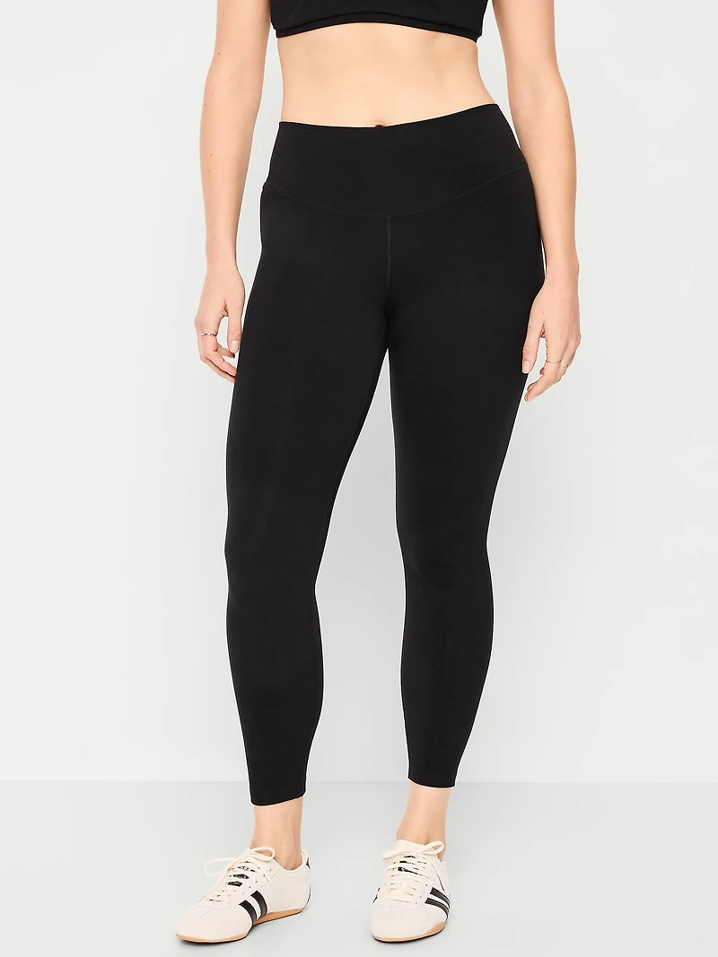 High-Waisted PowerChill 7/8 Cotton Leggings