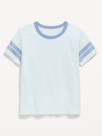 Softest Short-Sleeve Striped T-Shirt for Girls