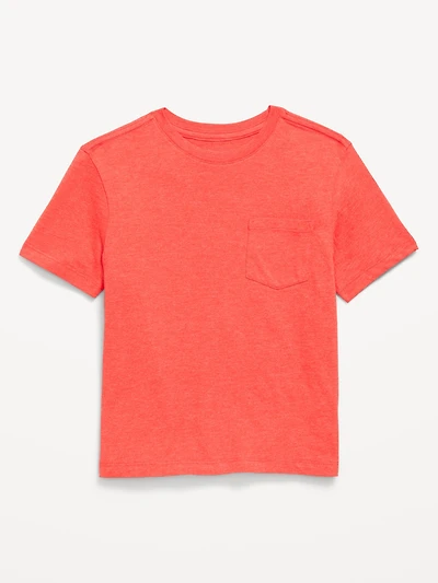 Softest Short-Sleeve Pocket T-Shirt for Boys